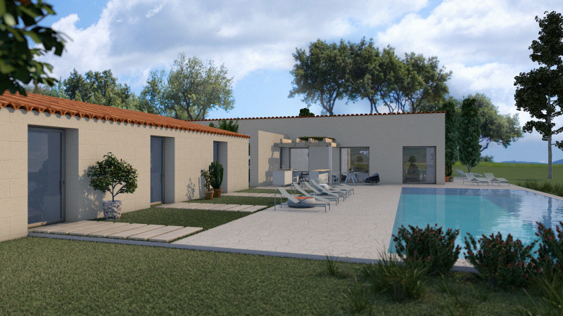 3D Visualisierung Finca Mallorca