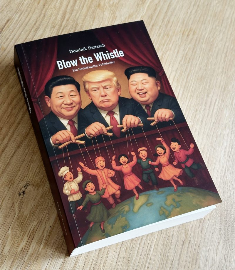 Covergestaltung des Buches Blow The Whistle – Politthriller