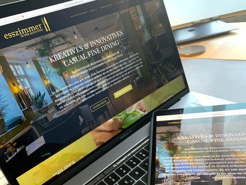 Website Shop Esszimmer Weinheim