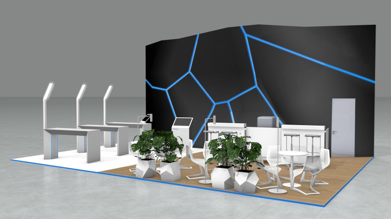 IZB Wolfsburg 2024 Entwurf Messestand