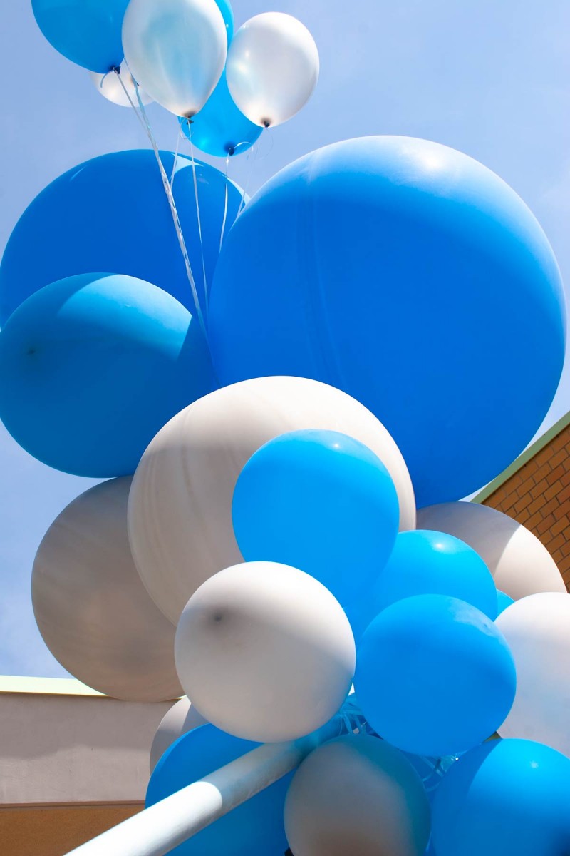Luftballons bei Mitarbeiterevent