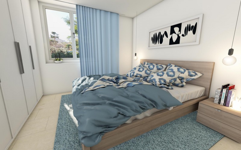 3D Visualisierung Schlafzimmer