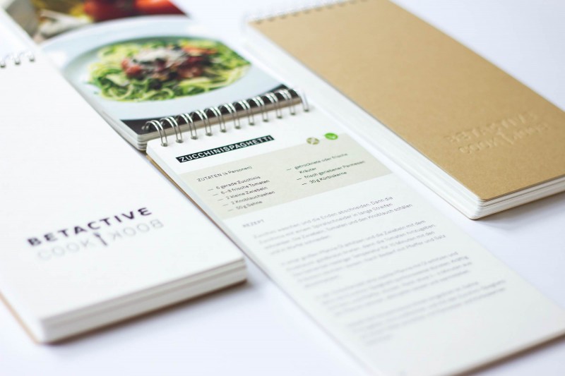 BETACTIVE Kochbuch, Ringbuch